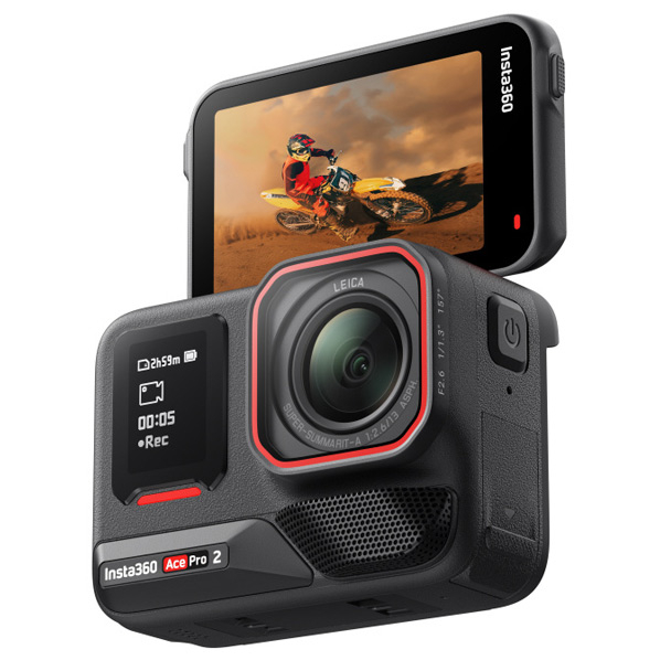 insta360 ウェアラブルカメラ 8K Ace Pro2(デュアルバッテリーバンドル) CINSBBGA-DB